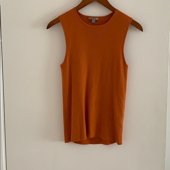 COS orange wool ribbed tank - Picture 1 of 4